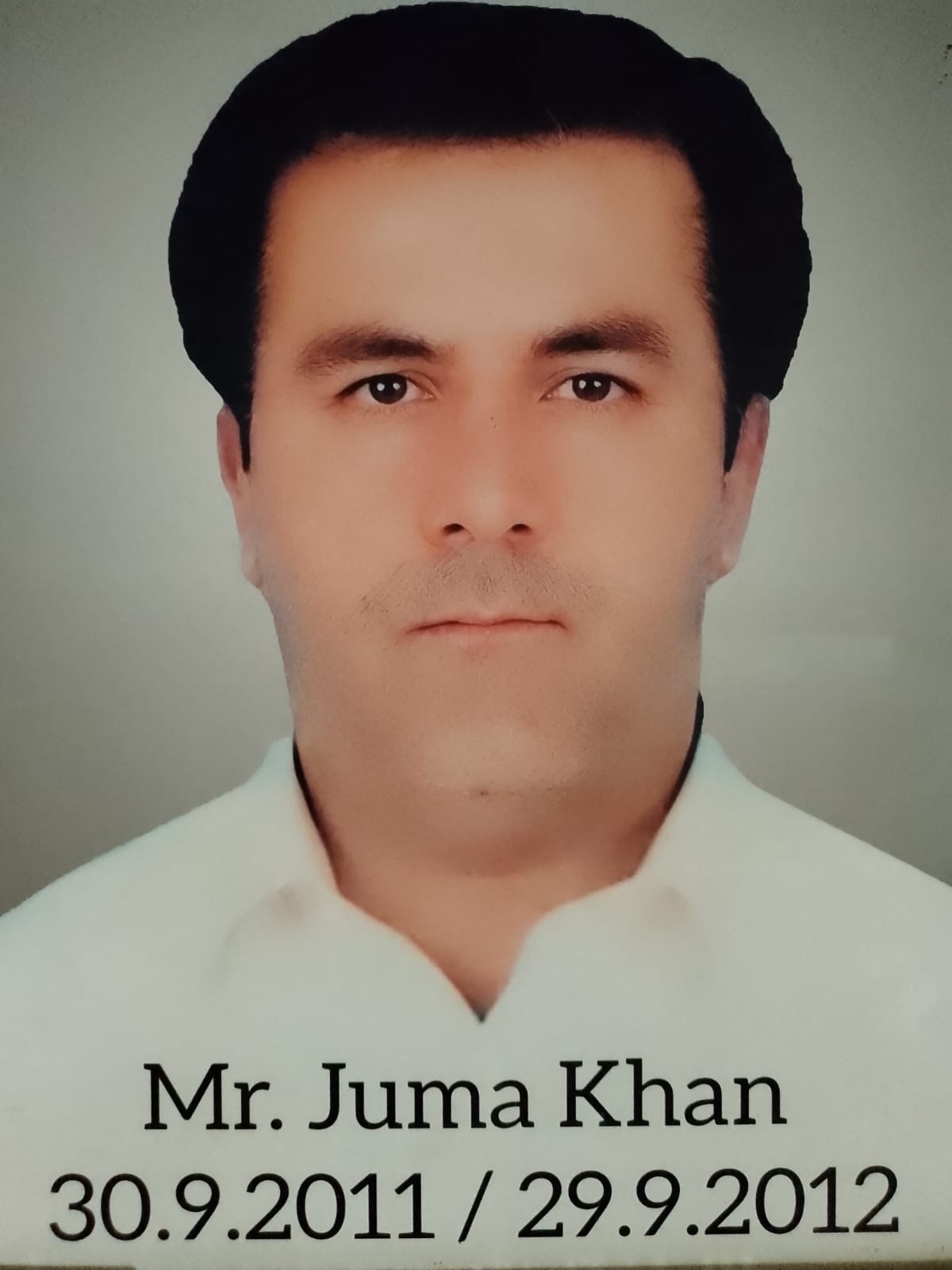 Mr. Juma Khan 